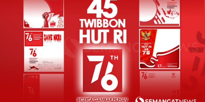 Twibbon HUT RI ke 76 beserta gambar pilihan