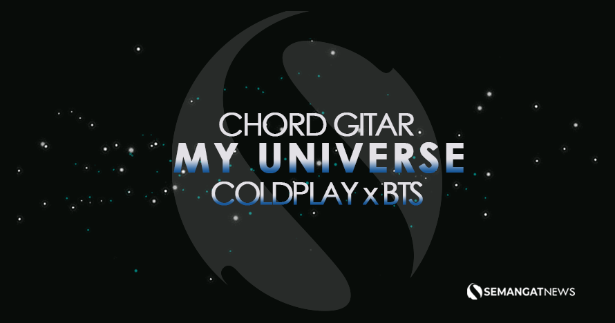 Chord Gitar My universe BTS x Coldplay