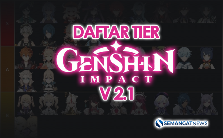 Genshin Impact 2.1: Lengkap! Daftar Tier Dan Kemampuan Semua Karakter ...