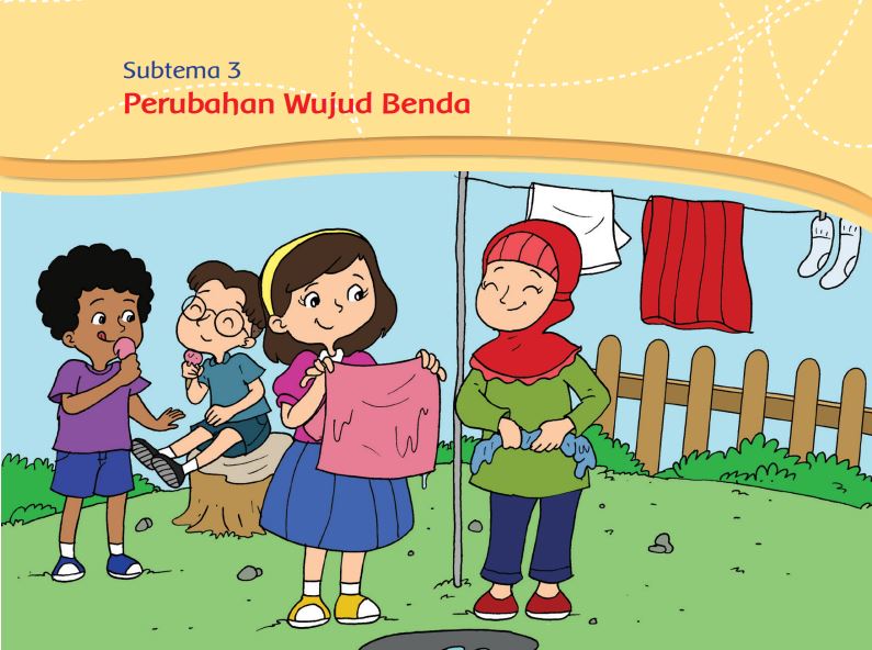 Kunci Jawaban Tema 3 Kelas 3 Halaman 169 dan 170, Subtema 3: Perubahan Wujud Benda, Pembelajaran 6