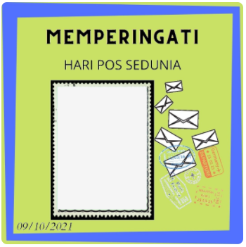 Twibbon Hari Pos Dunia 3