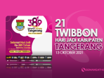 Twibbon Hari jadi Tangerang ke-389, 13 Oktober 2021 Keren