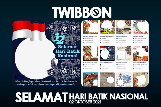 Twibbon Hari Batik 2021