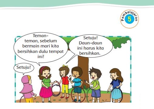 Kunci Jawaban Tema 4 Kelas 2 Halaman 138 139 141 143 144, Subtema 3: Hidup Bersih dan Sehat di Tempat Bermain, Pembelajaran 5