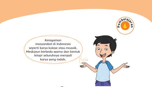 Kunci Jawaban Tema 7 Kelas 4 Halaman 133, Subtema 3: Indahnya Persatuan dan Kesatuan Negeriku, Pembelajaran 6