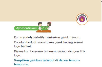 Kunci Jawaban Tema 7 Kelas 1 Halaman 74 dan 75, Subtema 2: Hewan di Sekitarku, Pembelajaran 4