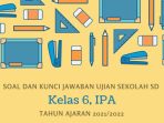 Soal Ujian Sekolah IPA Kelas 6 SD Tahun 2022 Kurikulum 2013