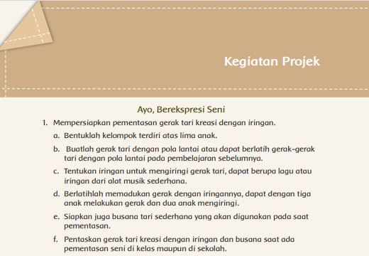 Kunci Jawaban Tema 9 Kelas 5 Halaman 206, Kegiatan Projek