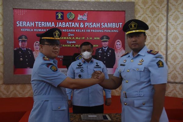 Kepala Rumah Tahanan (Karutan) Kelas IIB Kota Padang Panjang Auliya Zulfahmi