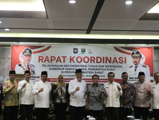 Rakor Pelaksanaan Dekonsentrasi Tugas dan Wewenang Gubernur