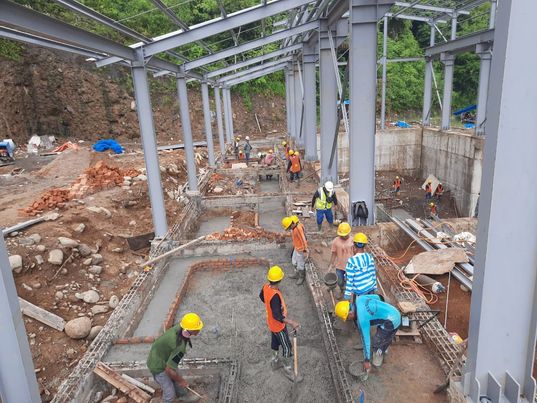 Pembangunan pembangkit listrik tenaga mikrohidro (PLTMH) di sungai Batang tongar, Pasaman Barat