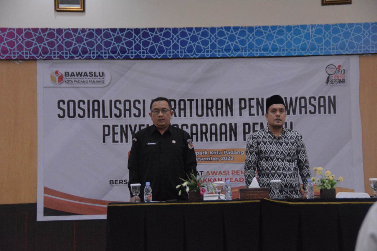 Bawaslu Gelar Sosialisasi Peraturan Pengawasan Penyelenggaraan Pemilu