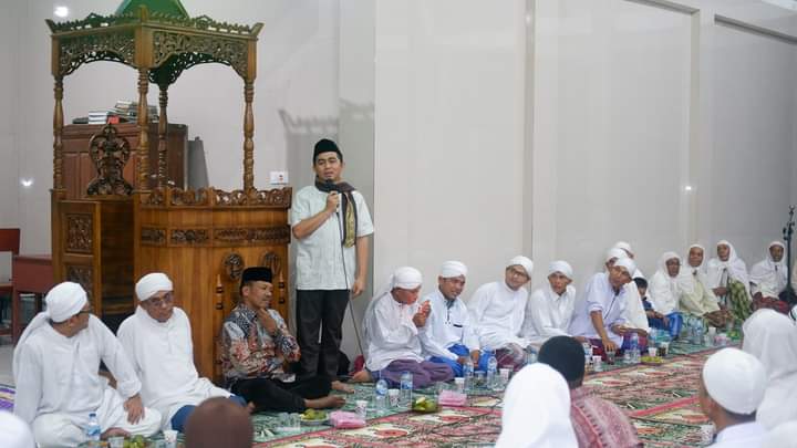 Wabup Pesisir Selatan Rudi Hariyansyah Hadiri Dzikir dan Doa Bersama Masyarakat Nagari Polakan