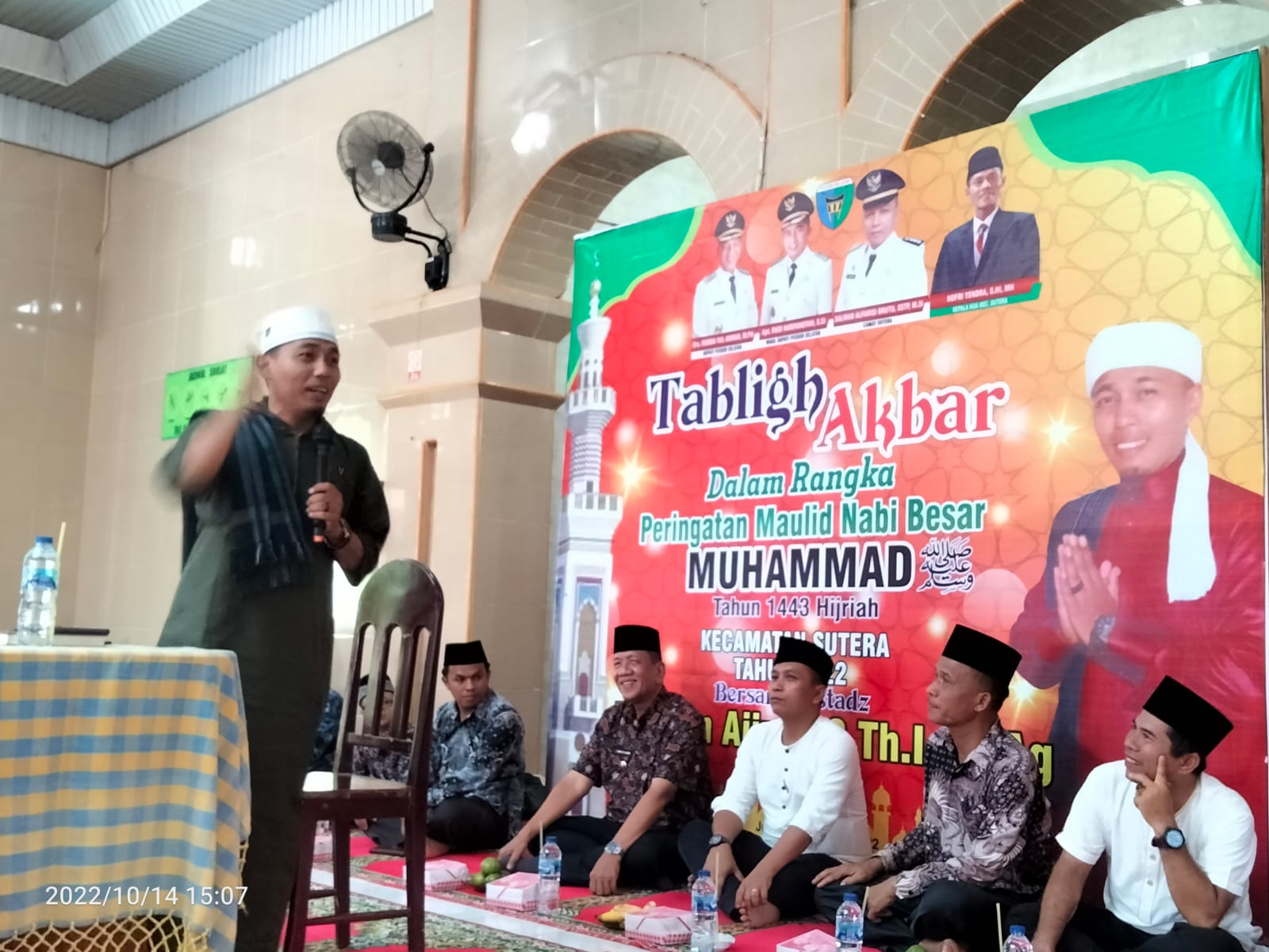 Bupati Rusma Yul Anwar Hadiri Tabligh Akbar di Masjid Nurul Huda Surantih