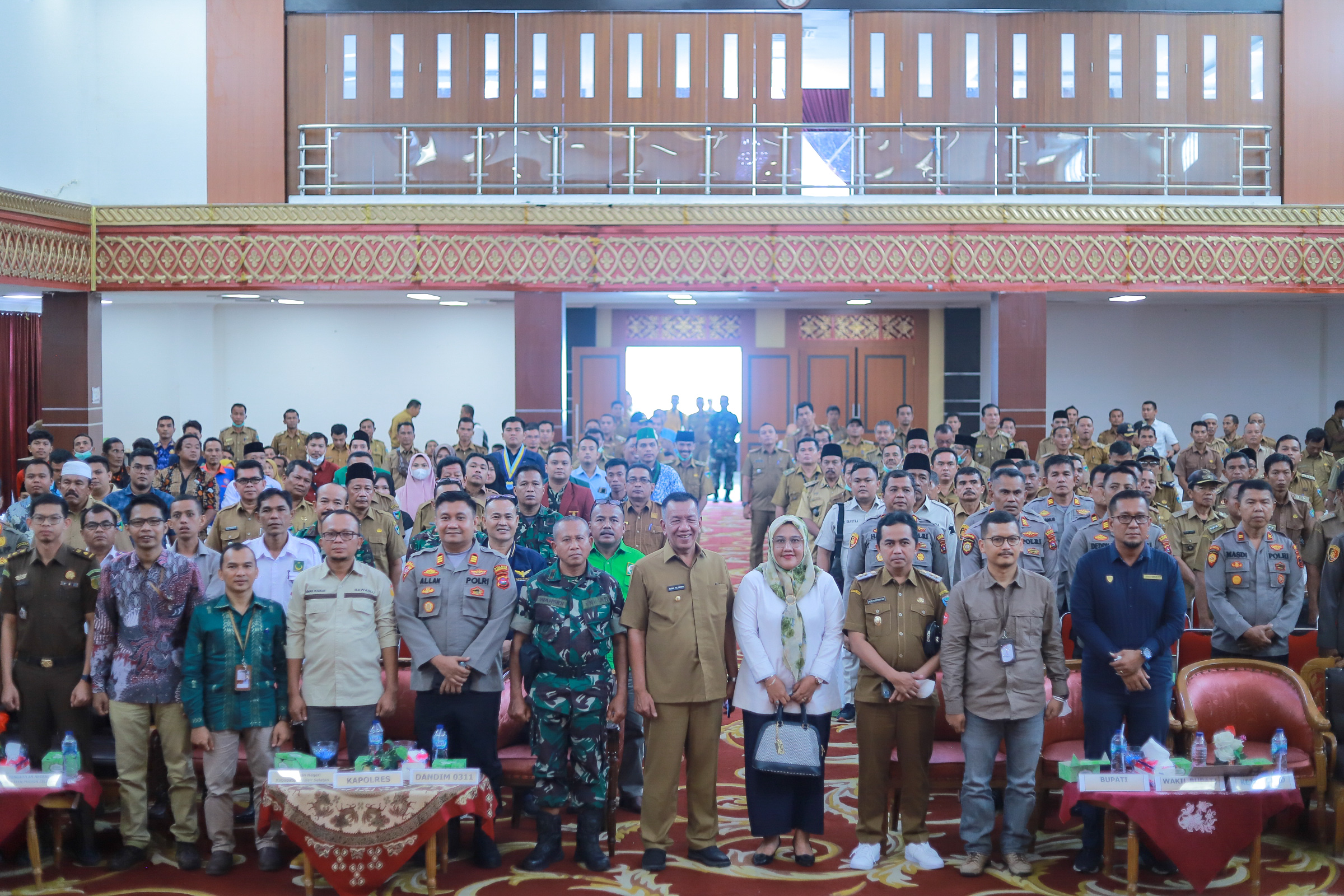 Bupati Pessel Rusma Yul Anwar Buka Rapat Konsolidasi Daerah Untuk Menyonsong Pemilu 2024