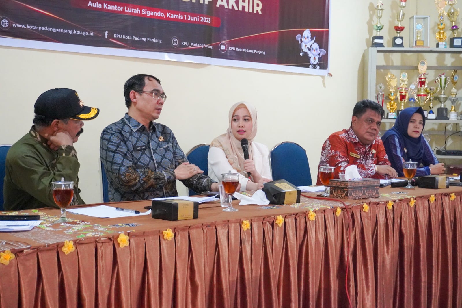 Kelurahan Sigando Hadapi Penilaian Kelurahan Berprestasi Tingkat Provinsi