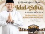 Pemkab Dharmasraya Laksanakan Shalat Idul Adha 1444 H di Masjid Agung