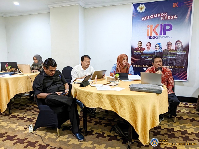 Komisi Informasi Pusat Libatkan PPID UNP Dalam Penilaian IKIP 2023