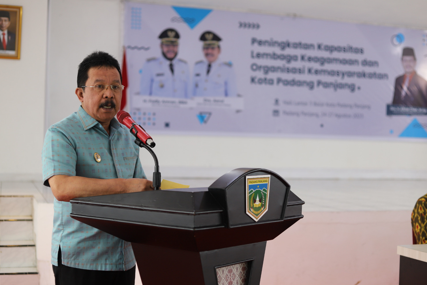 Asrul Buka Kegiatan Peningkatan Kapasitas Lembaga dan Ormas Keagamaan