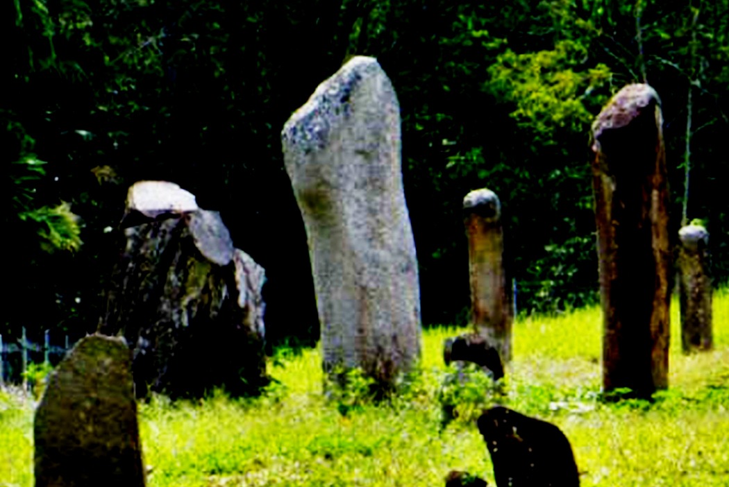 Diantara Situs Cagar Budaya Menhir di Maek yang lebih dikenal dengan beutan nagari Seribu Menhir