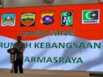 Kapolres Dharmasraya Gandeng Himpunan Mahasiswa Islam Lounching Rumah Kebangsaan