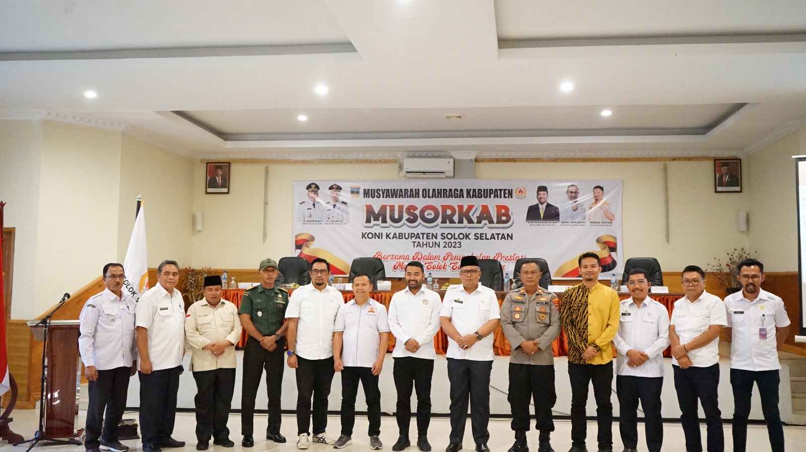 Pemkab Solok Selatan Dorong KONI Torehkan Prestasi