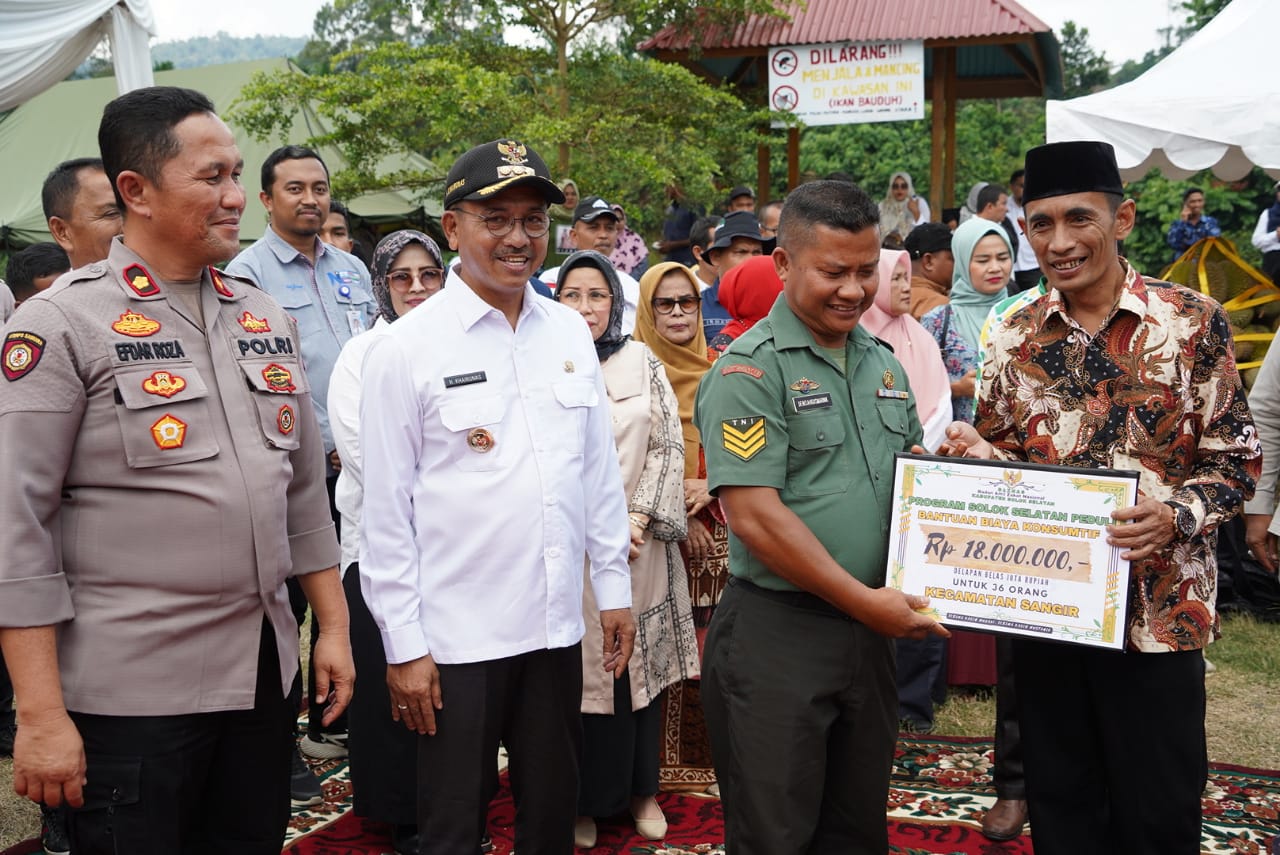 Bupati Solok Selatan Khairunas Sampaikan Kegiatan Pelayanan Bukti Hadir Pemerintah di Masyarakat