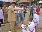 Lantik Taruna-Taruni SMK 1 Koto Baru Dharmasraya, Mahyeldi Ansharullah Sampaikan Pentingnya Pelajar Berkarakter Disiplin dan Berjiwa Nasionalis