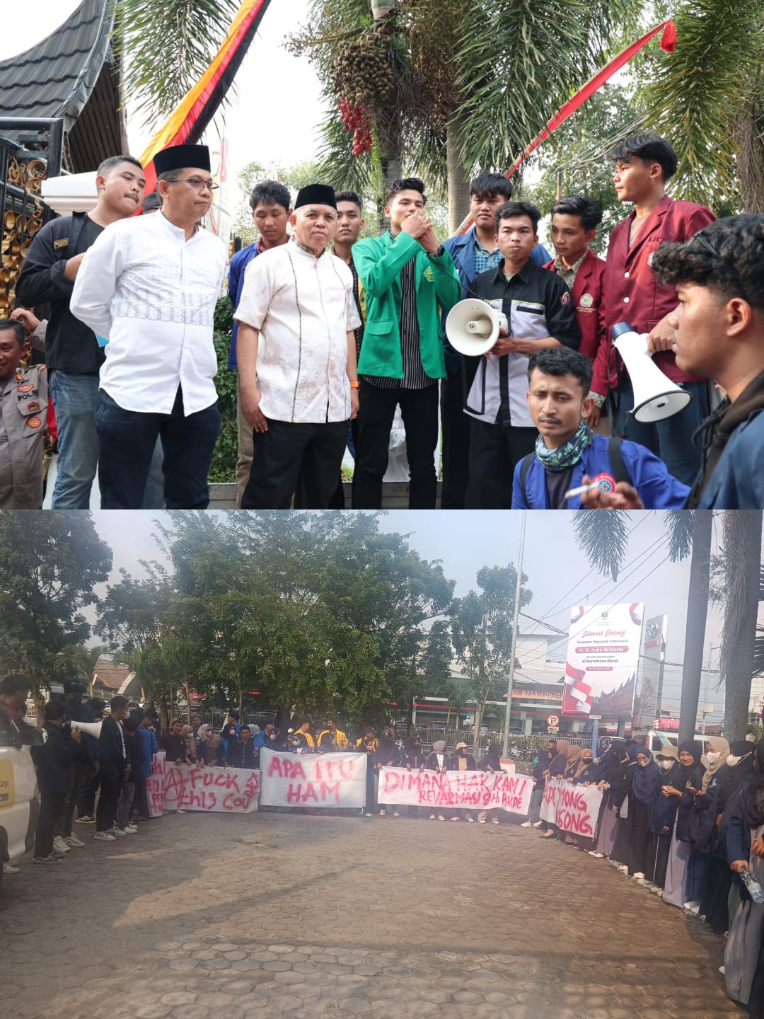 Mahasiswa Batalkan Unjuk Rasa di DPRD Sumbar