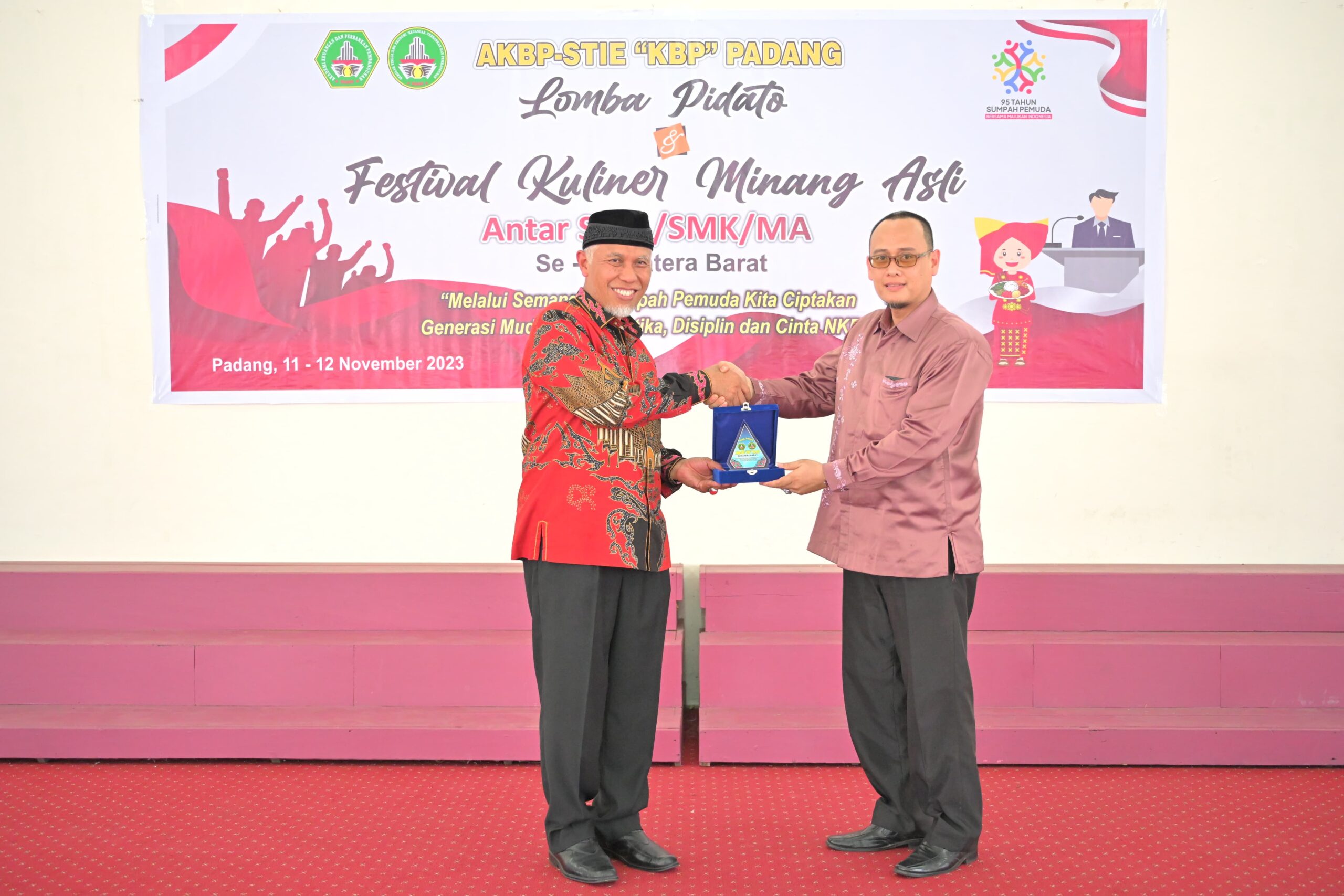 AKBP Gelar Lomba Pidato dan Kuliner Minang, Gubernur Mahyeldi Berharap Sumbar Lahirkan Orator Ulung