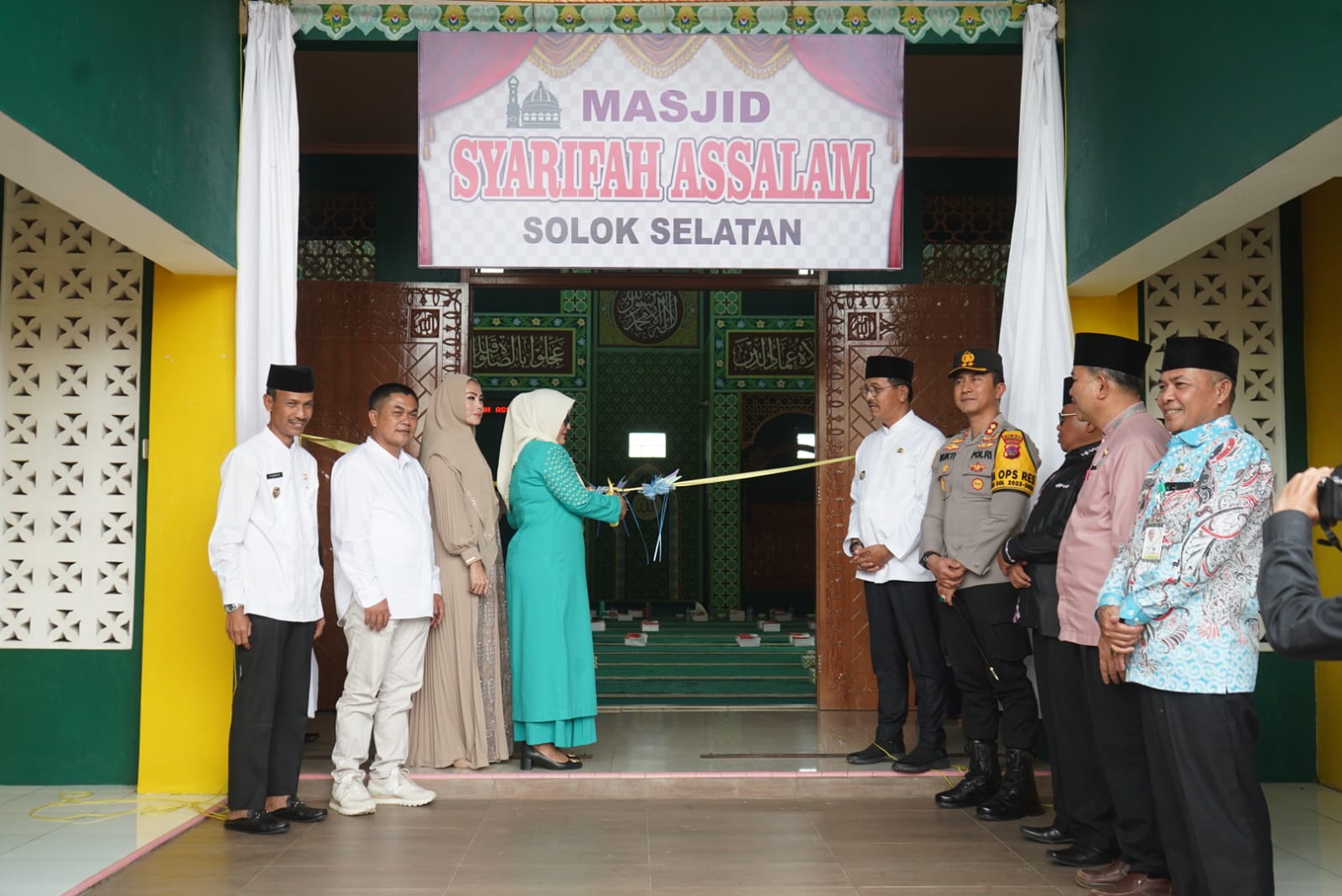 Bupati Solok Selatan, H. Khairunas, Mushalla menjadi Masjid,Tanda Makin Baik Keimanan Masyarakatnya