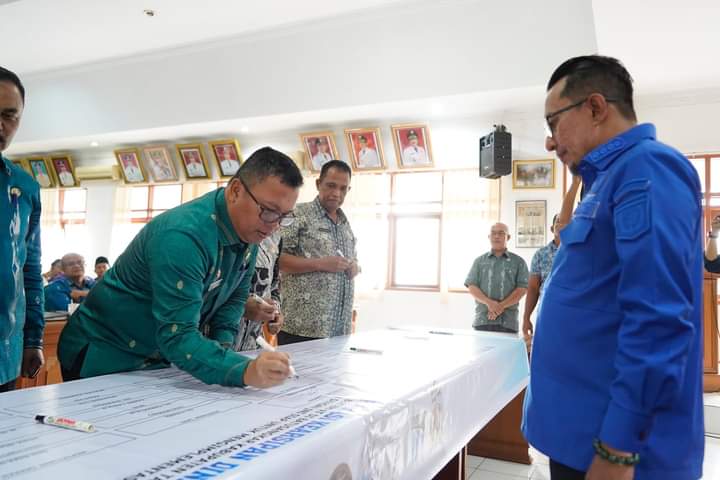 Bupati Tanah Datar Eka Putra launching Aplikasi Sistem Informasi Kearsipan Dinamis Terintegrasi