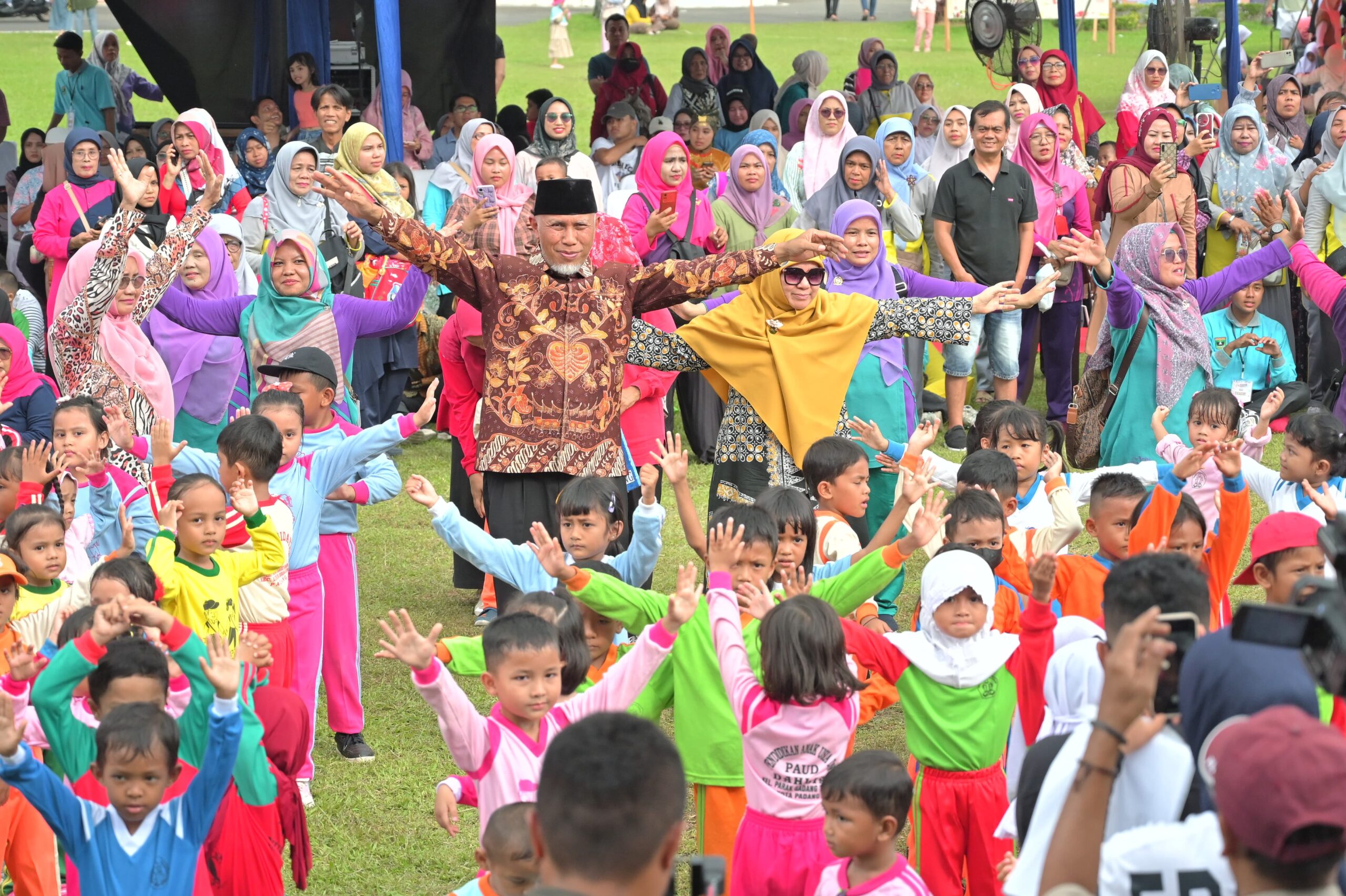 Gubernur Mahyeldi Ansharullah Sebut Pentingnya Ruang Bermain Terbuka untuk Kreativitas Anak