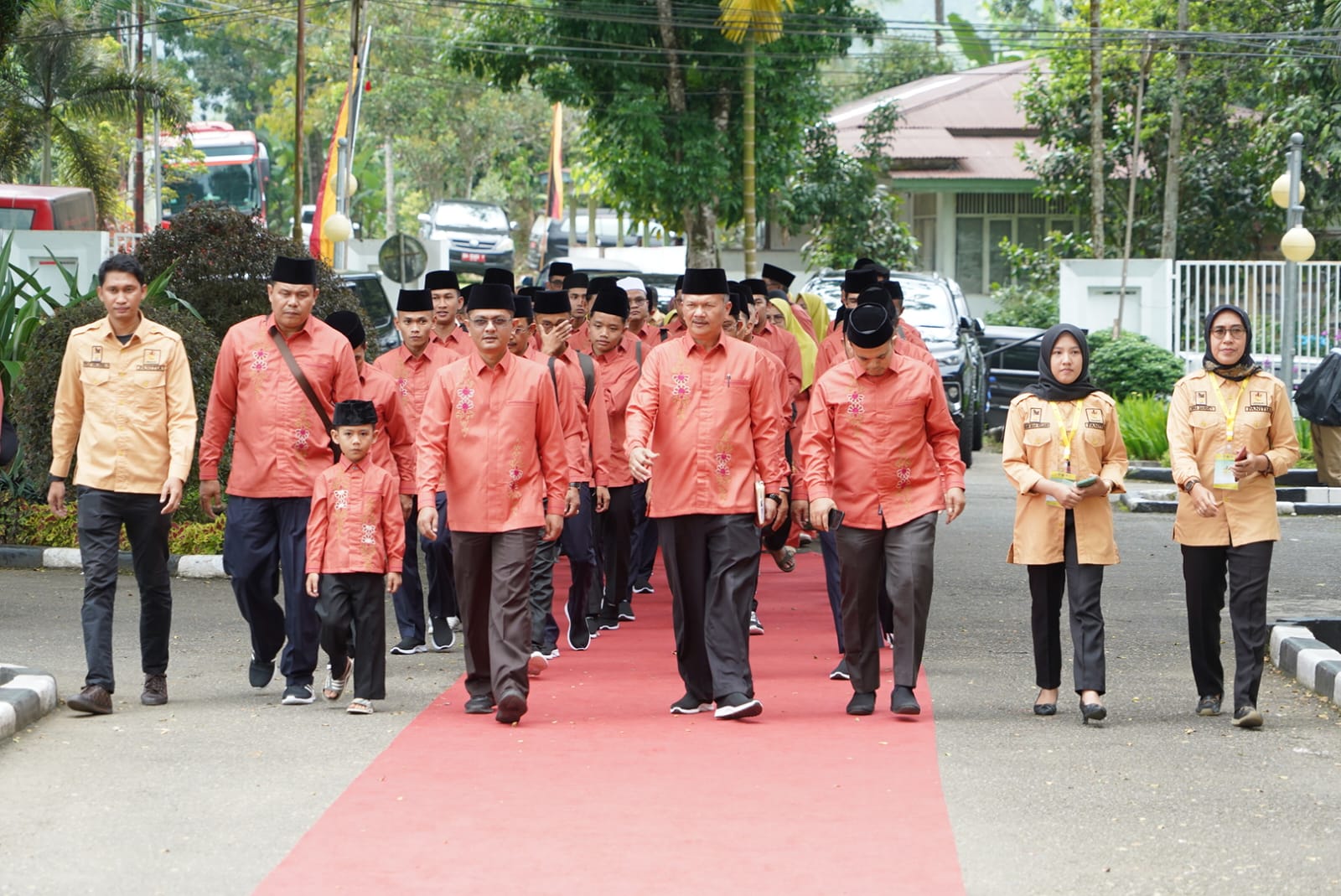 Bupati Khairunnas Ucapkan Selamat Datang Kafilah Kota Bukittingi di Solok Selatan