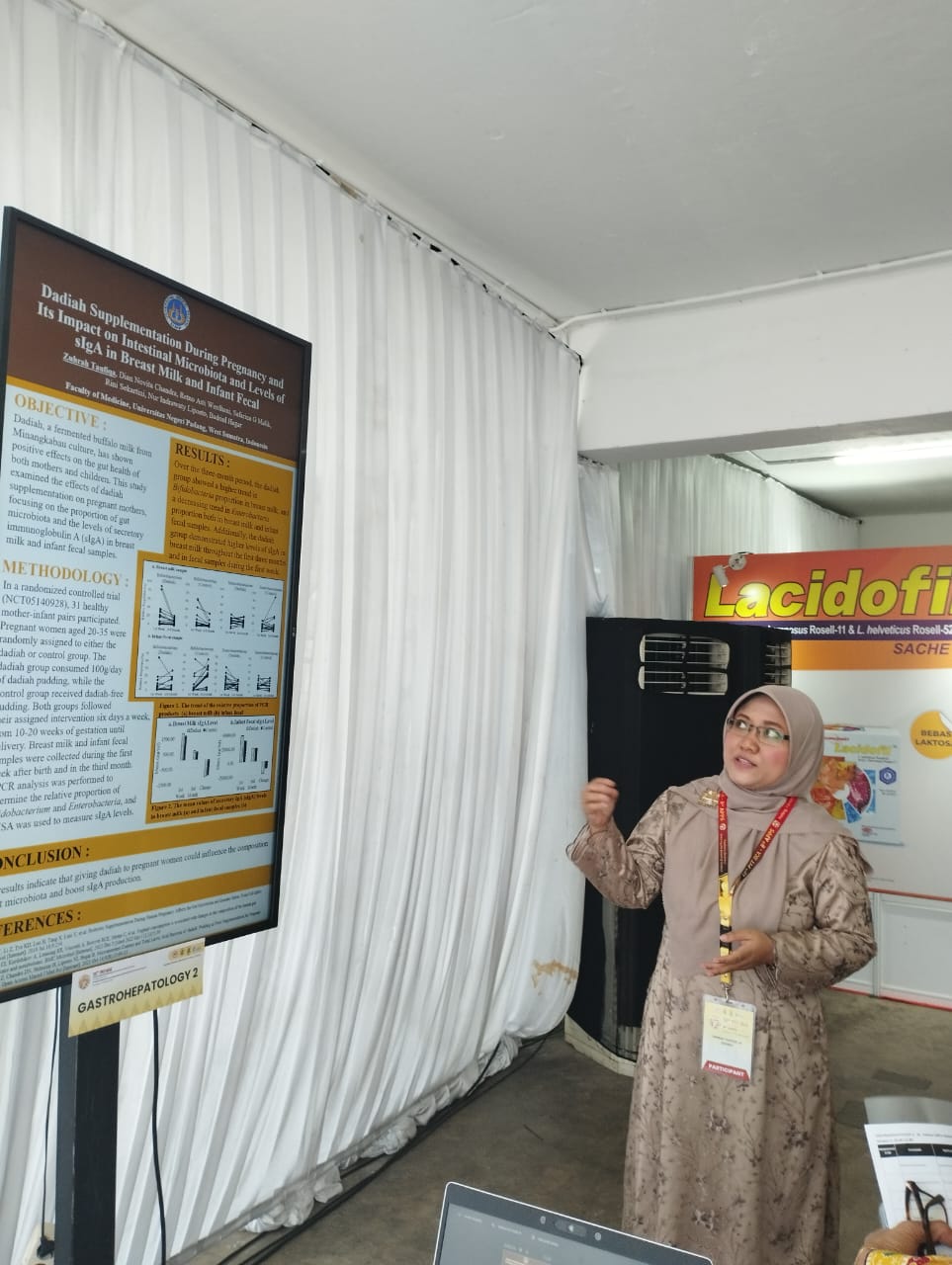 Dr. dr. Zuhrah Taufiqa, M.Biomed Presentasi E-Poster pada Acara 12th PIT IKA dan 8th Asian Pediatric Pulmonology Pediatric Society (APPS)