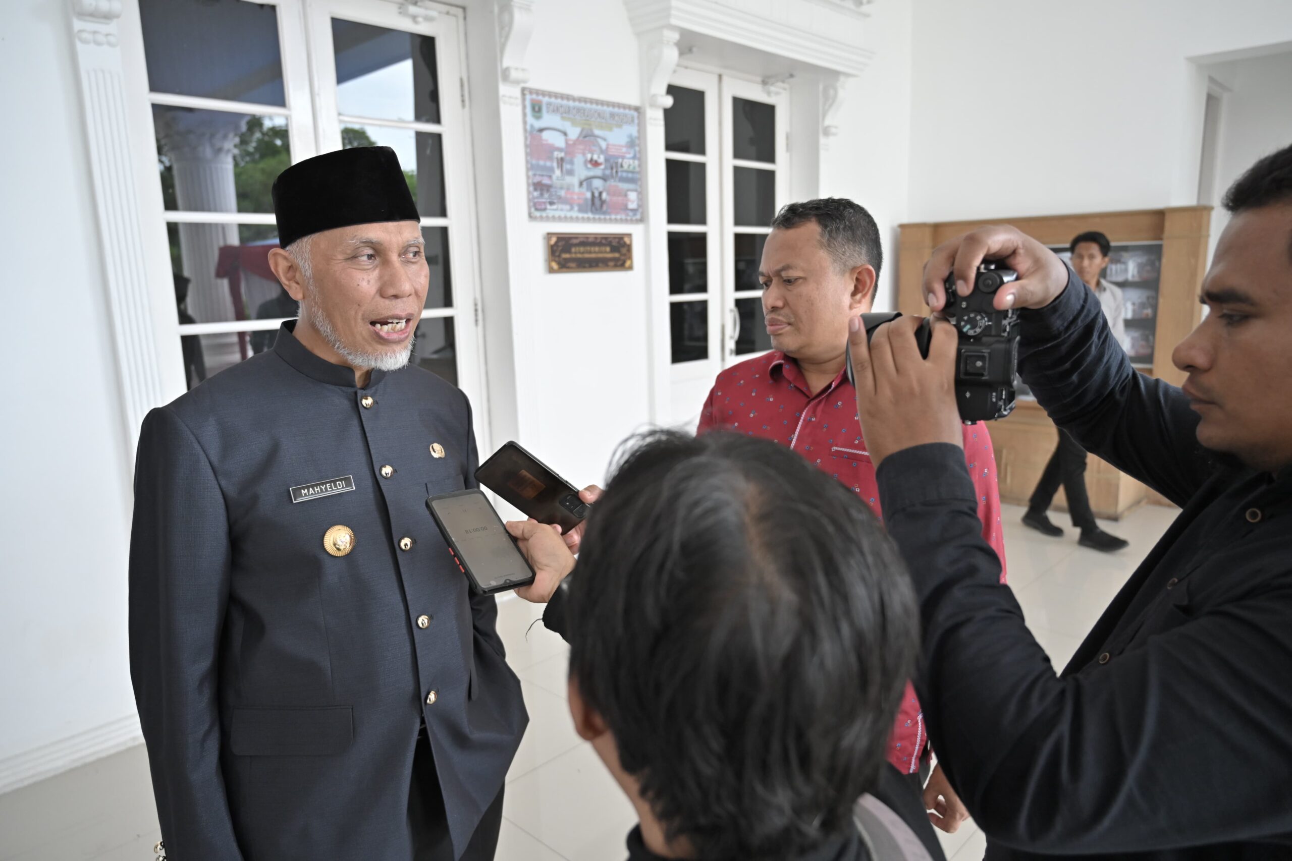 Gubernur Mahyeldi Ansharullah Respons Kejadian Banjir di Lubuk Sikaping