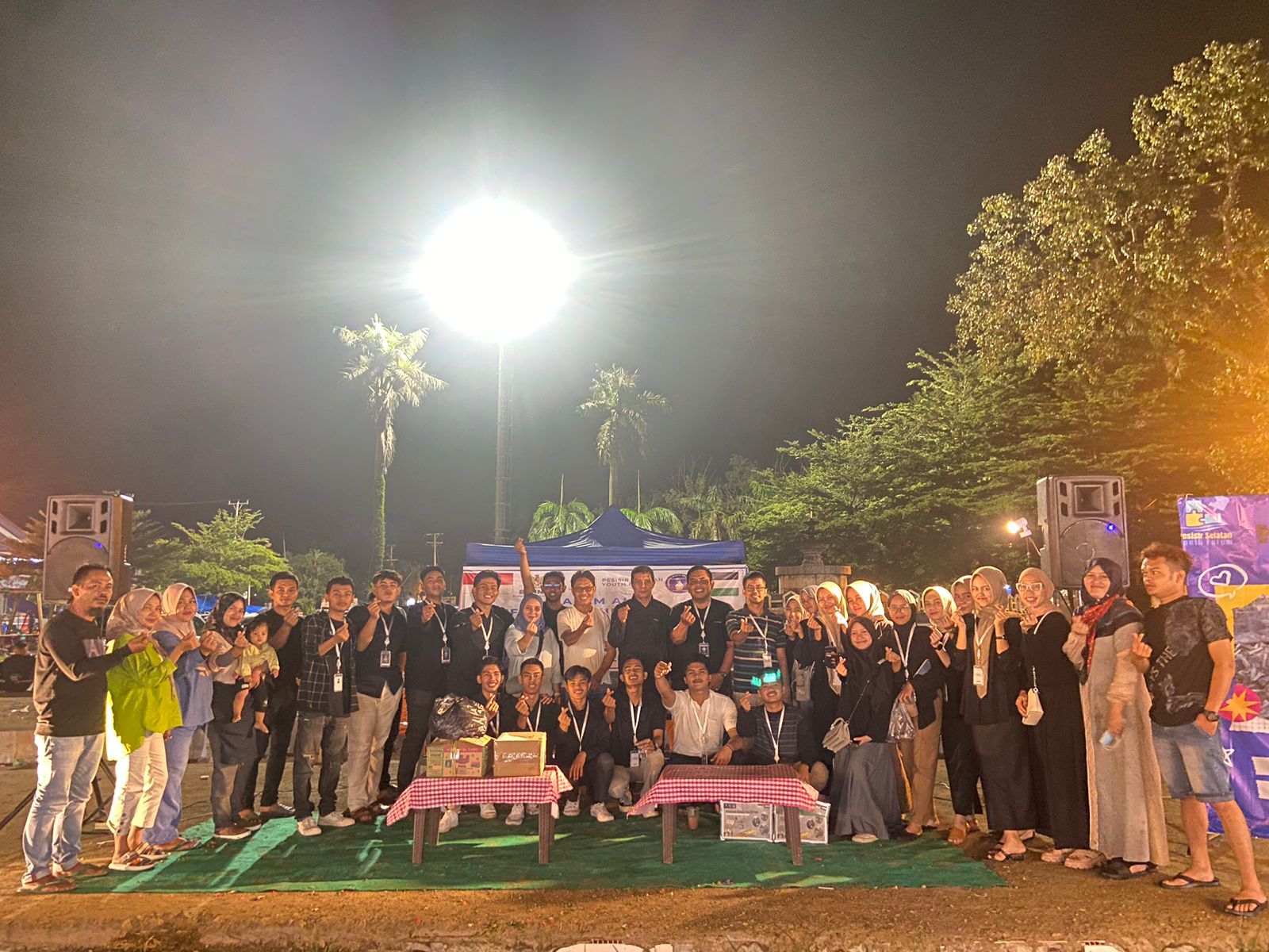 Pesisir Selatan Youth Forum Gelar Malam Amal Bantu Rakyat Palestina di Taman Spora