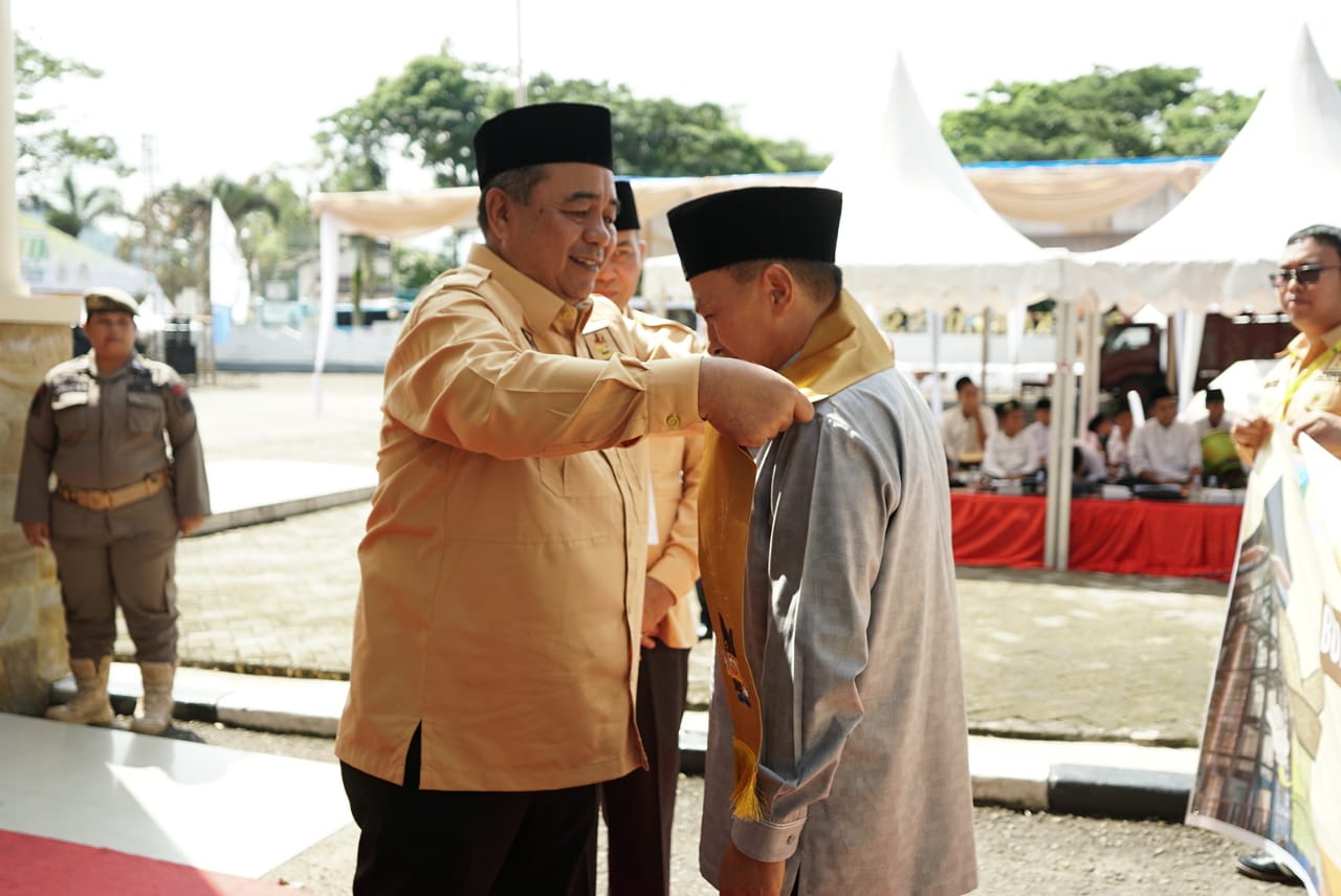 Pimpinan Kafilah Dharmasraya Okto Verisman, Alam Solok Selatan Sejuk dan Bikin Betah