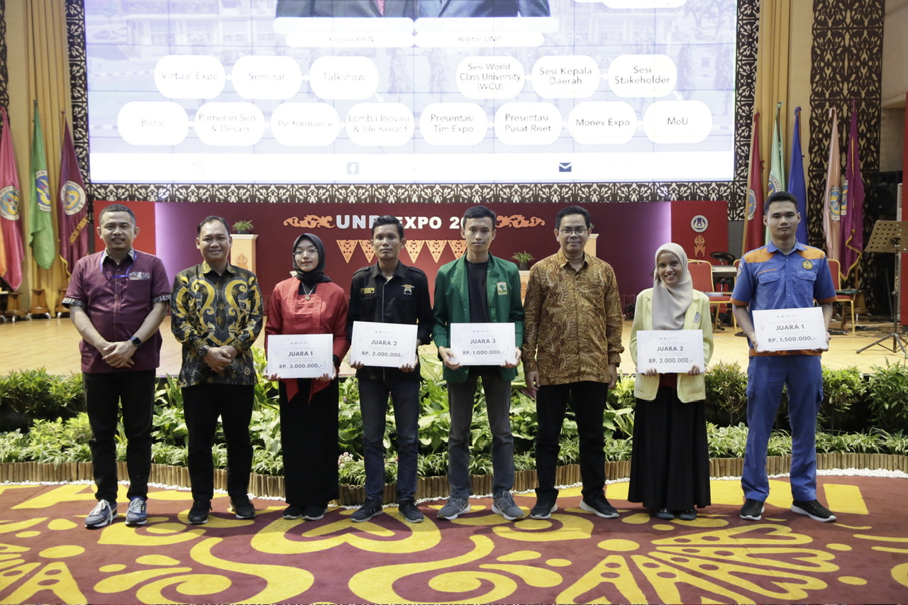 Prof. Dr. Anton Komaini Resmi Tutup UNP Expo 2023