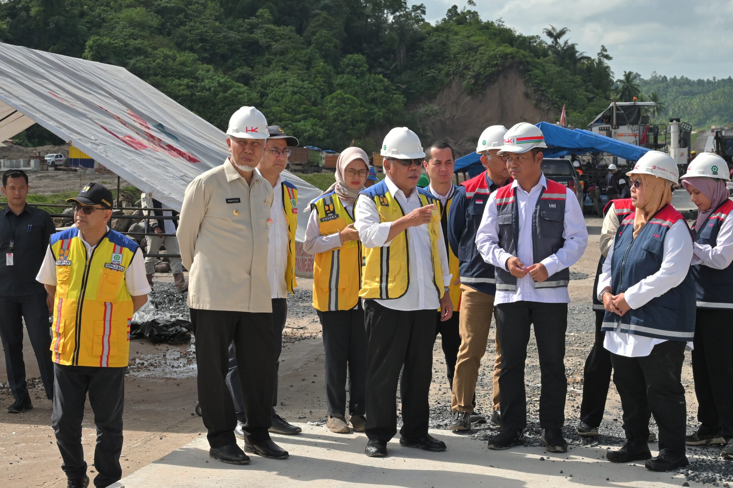 Perbaikan Jembatan Kiambang dan Jalan Teban di Silungkang Oso Segera Mulai