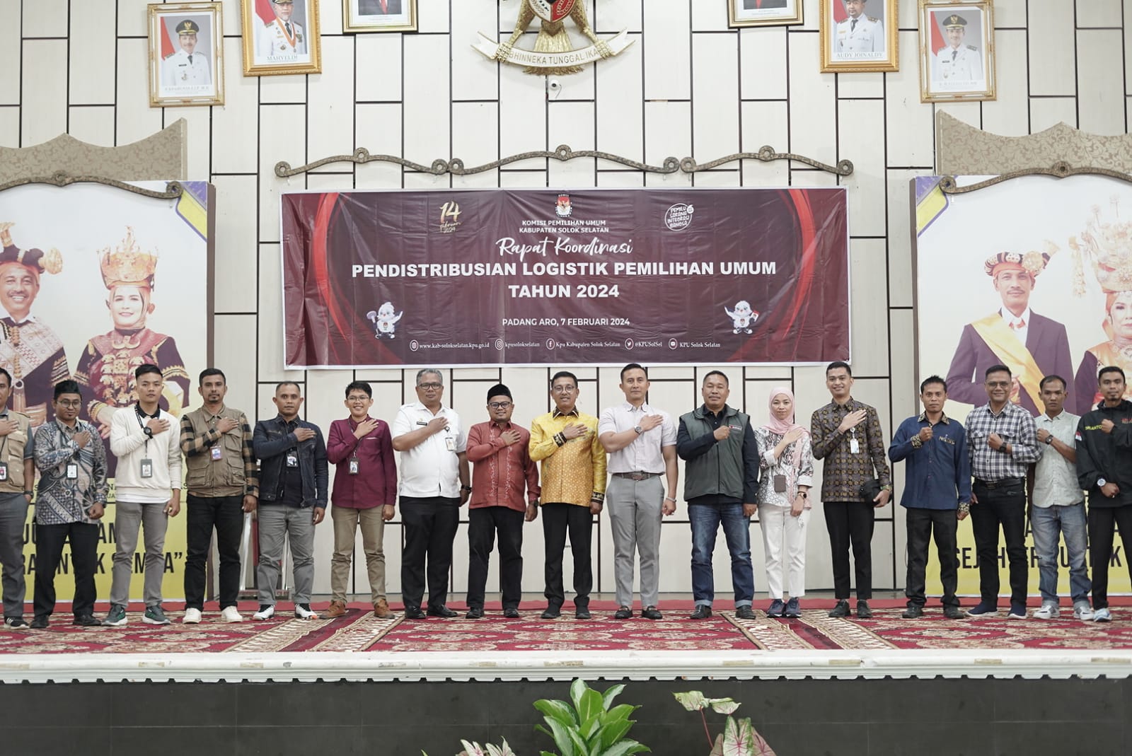 Logistik Pemilihan Umum 2024 Didistribusikan Senin di Solok Selatan