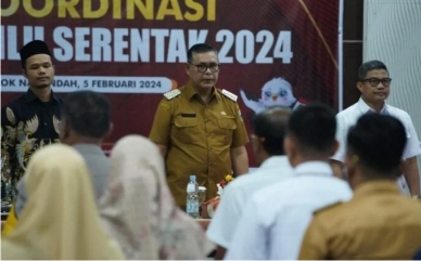 Pemerintah Kabupaten Solok Berikan Program BPJS Ketenagakerjaan Bagi Satlinmas