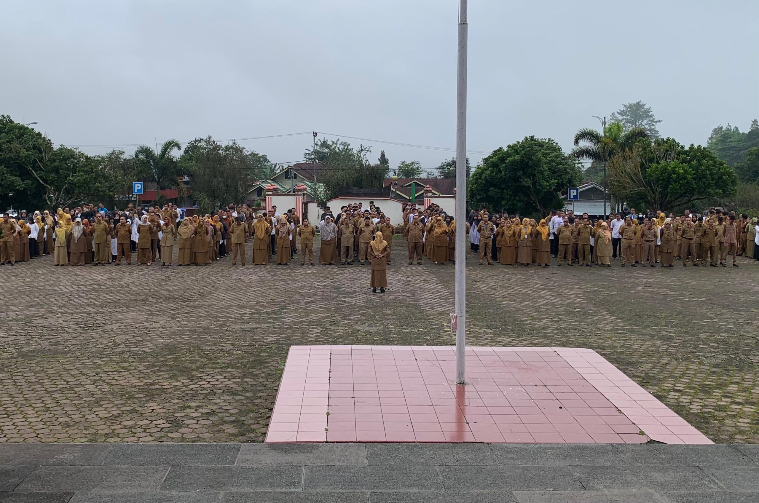 Pemerintah Kabupaten Solok Gelar Apel Optimalkan Penggunaan Dana dan Persiapan Program