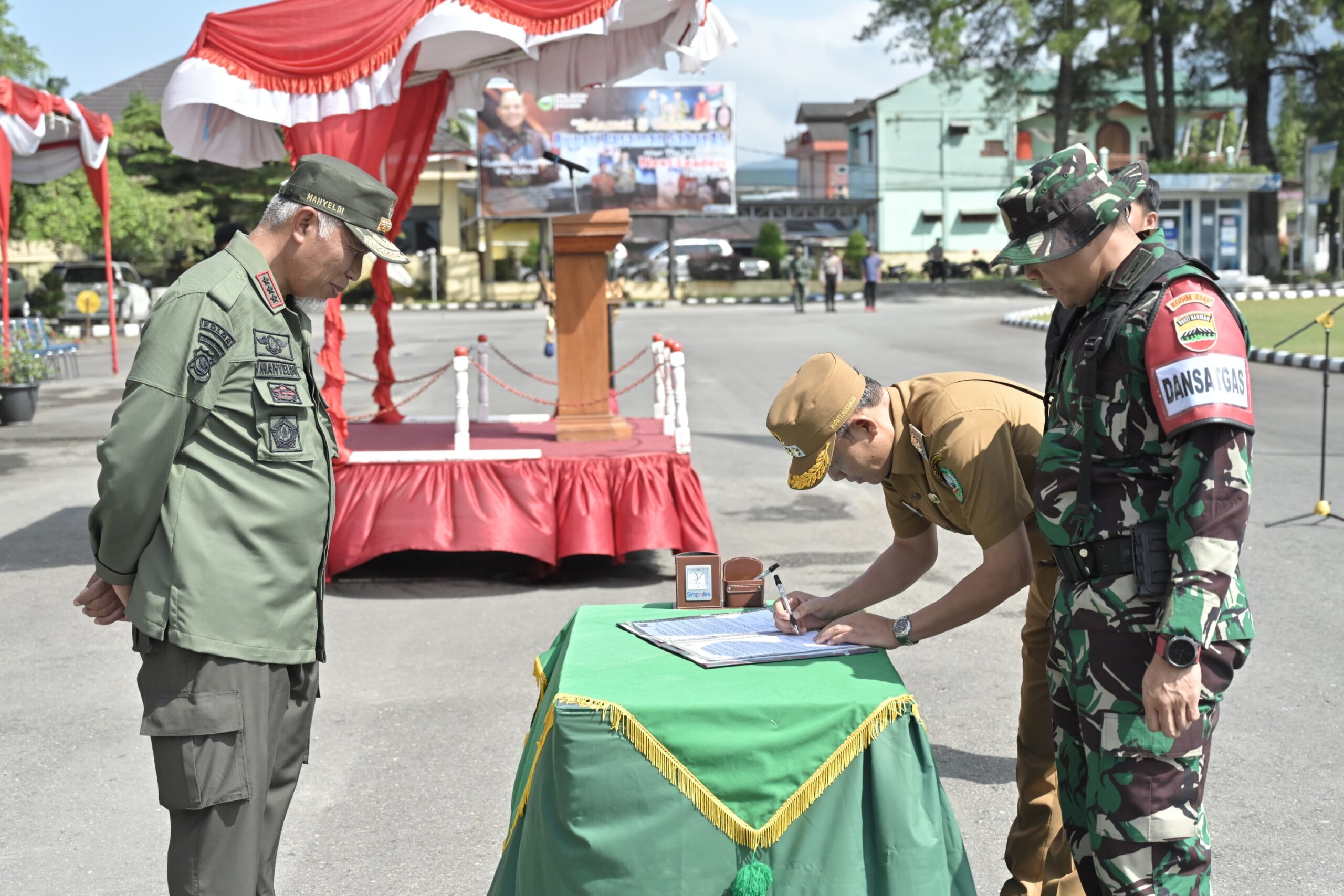 TMMD ke-119 di Pasaman, Gubernur Mahyeldi Yakin Kebersamaan Bisa Mengatasi Persoalan Bangsa