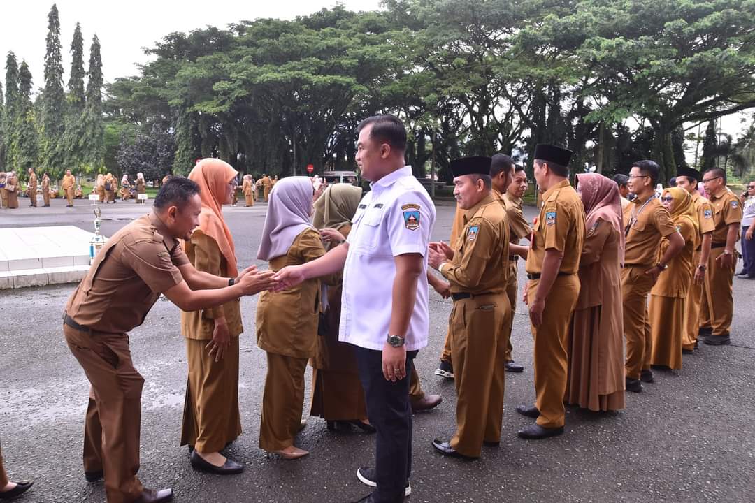 Bupati Sutan Riska Ucapkan Terima Kasih Pemilu Berjalan Aman di Dharmasraya