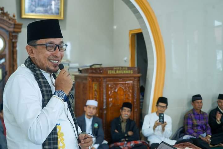 Bupati Tanah Datar Eka Putra Silaturrahmi Menyambut bulan suci Ramadhan 1445