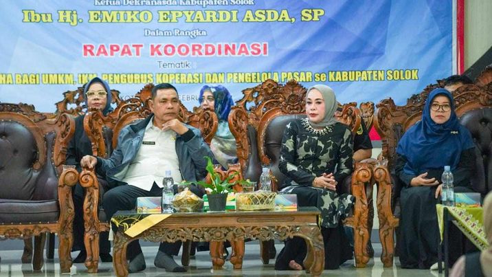 Pemerintah Kabupaten Solok Gelar Rapat Koordinasi Tematik Dorong Usaha UMKM