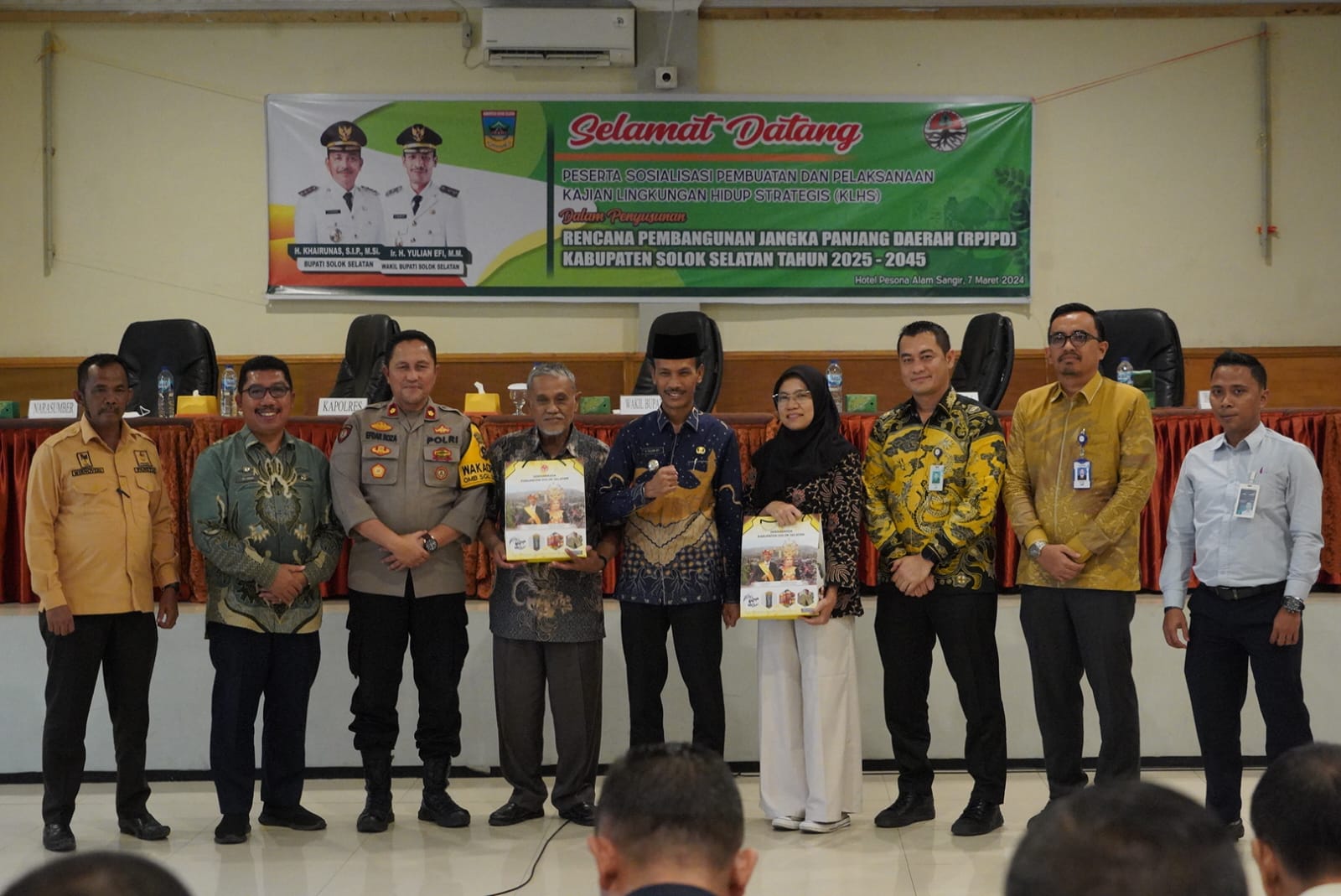 Pemerintah Kabupaten Targetkan Hasil Kajian Lingkungan Hidup Solok Selatan Selesai Juli 2024