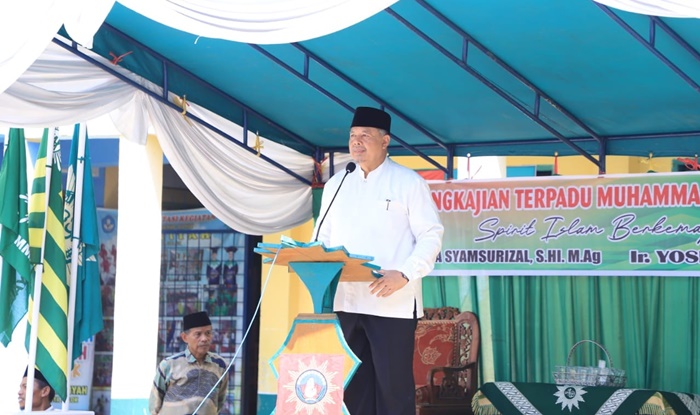 Wali Kota Solok Zul Elfian Umar Hadiri Pengkajian Muhammadiyah