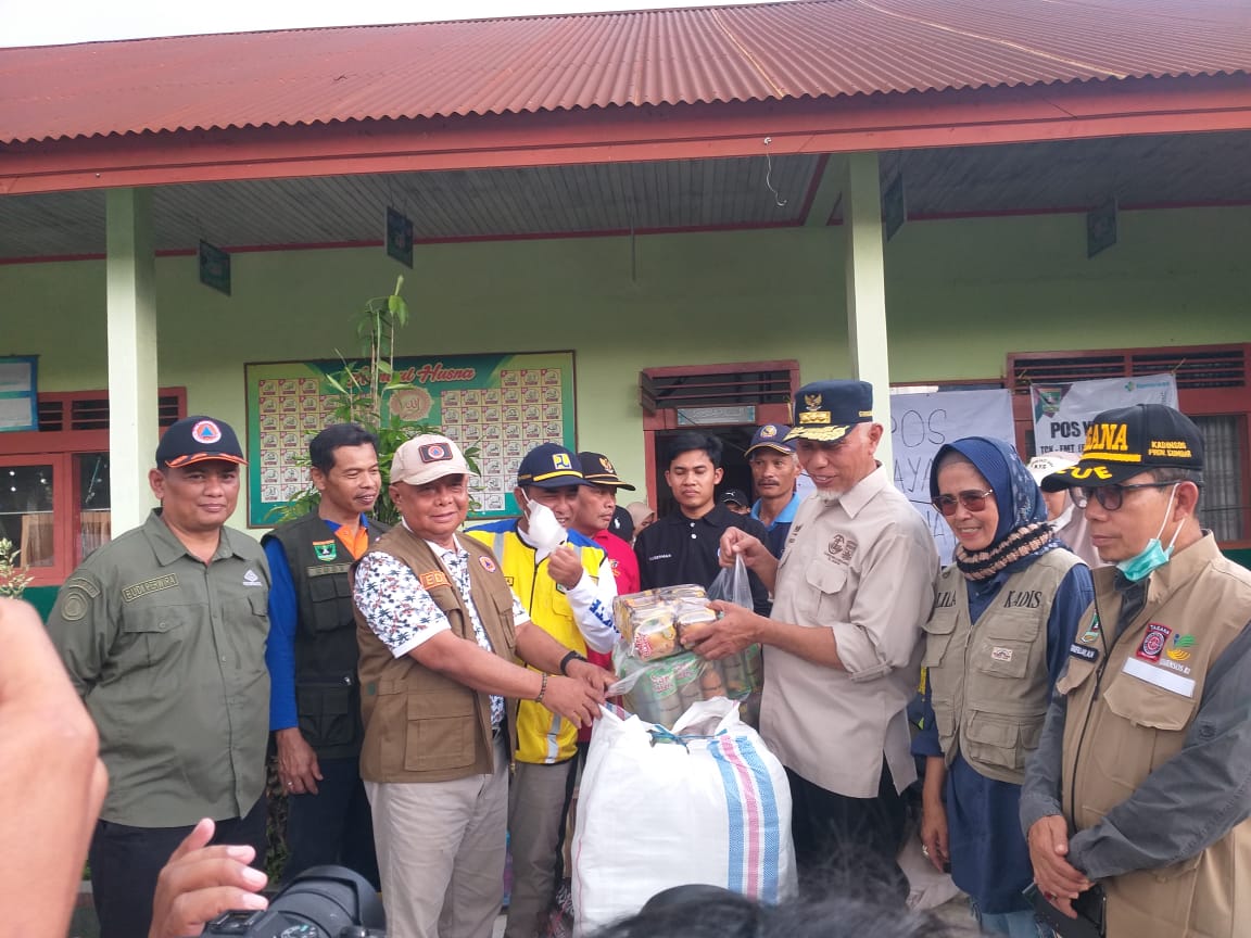 Bantuan Korban Banjir Bandang dan lahar dingin di Agam terus mengalir, Ini Dari Pemprov Sumbar